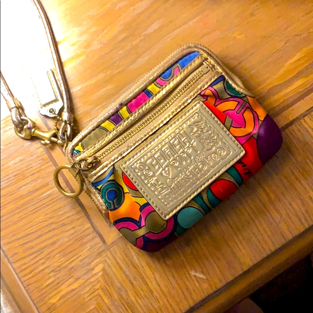 Coach wristlet